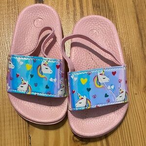 Pink Unicorn Kids Sandals